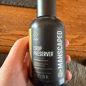 Manscaped Crop Preserver Anti-Chafing Ball Deodorant - Black